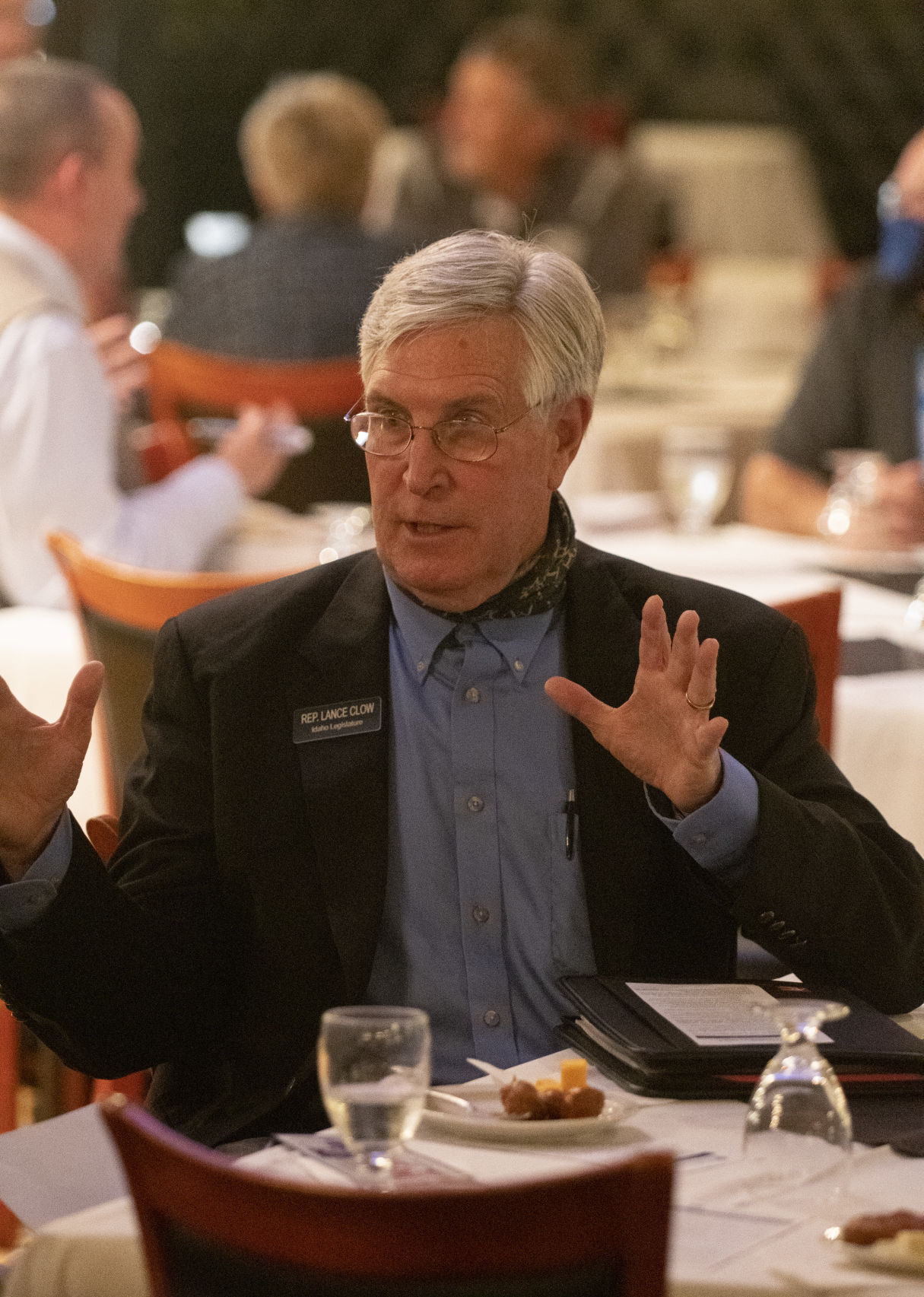 Speed dating, a public policy roundtable with legislative candidates